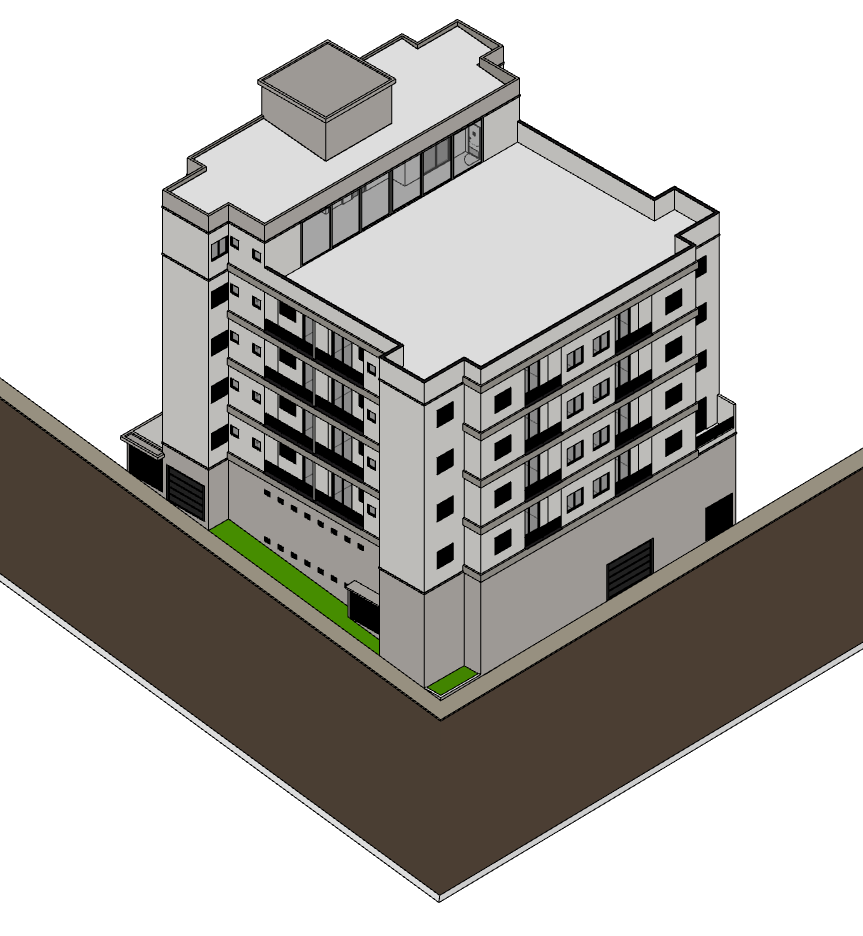 Fachada — Perspectiva